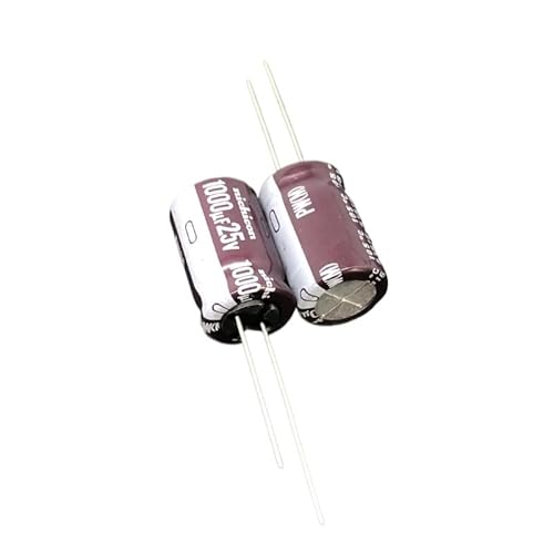 1000uF 25V NICHICON PW-Serie 12,5 x 20 mm Niedrige Impedanz Lange Lebensdauer 25V1000uF Aluminium-Elektrolytkondensator(10pcs) von LGuenrot