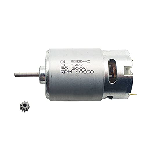 18000/20000 U/min Metall DL 555-C 24V 200W Motoren for Kinder Elektrische Auto DL 555-C 24V Hohe Geschwindigkeit hohe Leistung 9/10T(555 24V 18000 10T) von LGuenrot