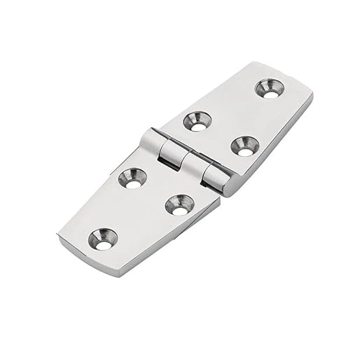 316 Edelstahl Casting Scharnier Flache Schrank Türen For Windows 4/6 Löcher Cast Strap Deck For Boot Hardware(102mmx38mm) von LGuenrot