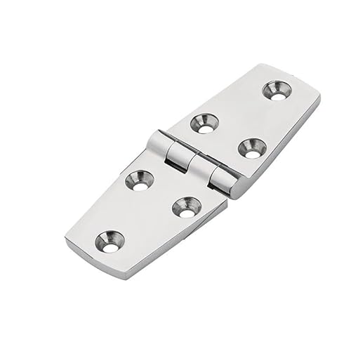 316 Edelstahl Casting Scharnier Flache Schrank Türen For Windows 4/6 Löcher Cast Strap Deck For Boot Hardware(107mmx38mm) von LGuenrot