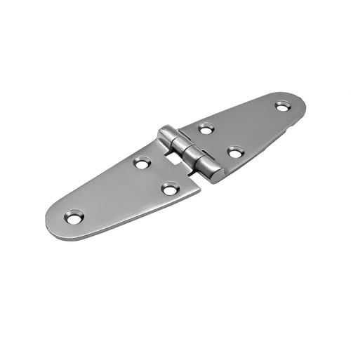 316 Edelstahl Casting Scharnier Flache Schrank Türen For Windows 4/6 Löcher Cast Strap Deck For Boot Hardware(140mmx38mm) von LGuenrot
