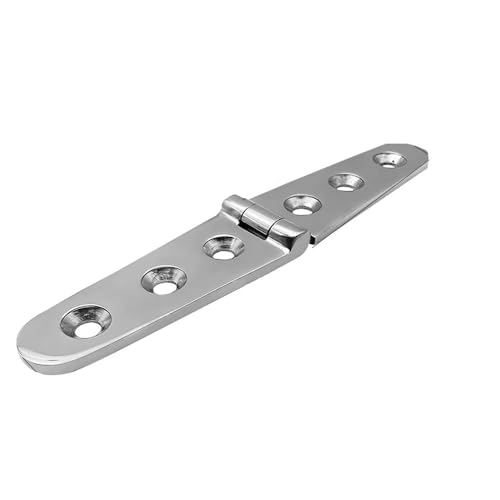 316 Edelstahl Casting Scharnier Flache Schrank Türen For Windows 4/6 Löcher Cast Strap Deck For Boot Hardware(152mmx30mm) von LGuenrot