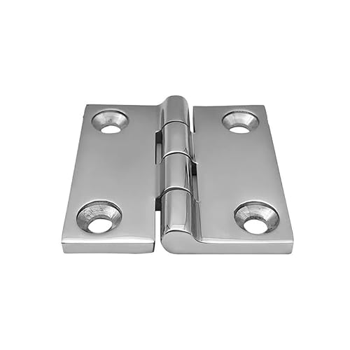 316 Edelstahl Casting Scharnier Flache Schrank Türen For Windows 4/6 Löcher Cast Strap Deck For Boot Hardware(40mmx40mm) von LGuenrot