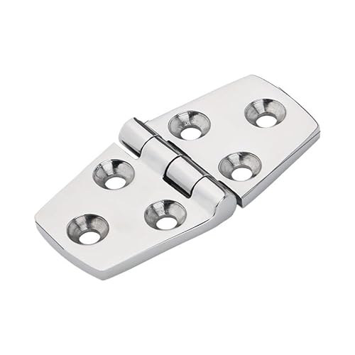 316 Edelstahl Casting Scharnier Flache Schrank Türen For Windows 4/6 Löcher Cast Strap Deck For Boot Hardware(76mmx38mm) von LGuenrot