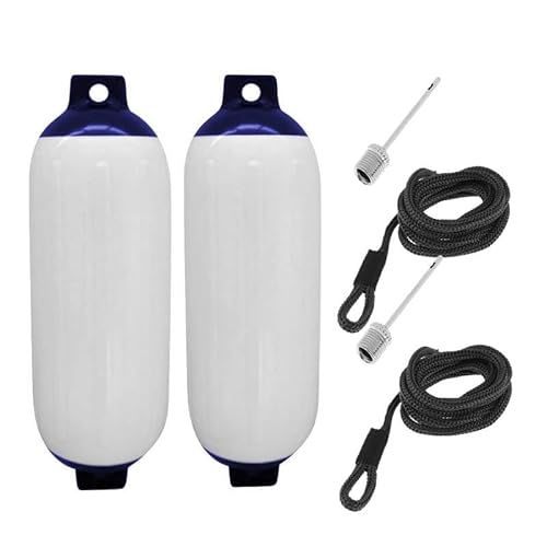 Boot Aufblasbare Stoßstange Fender Marine Anti-crash Boje Yacht Docking Mooring Schild Schutz(Black Rope) von LGuenrot