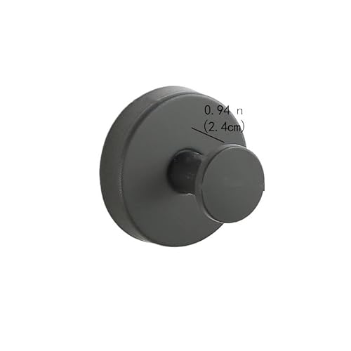 Edelstahl-Saugnapfhaken, Wasserdicht, Wandhalterung, Schlagfrei, Wiederverwendbar, For Küche, Bad, Handtuch, Kleidung(Gray,1PCS) von LGuenrot