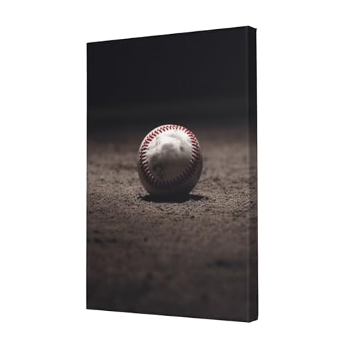 LHBWCVN Leinwand-Kunst, Baseball-Poster, Wohnzimmer-Dekoration, Gemälde, dekorativer Wandbehang, Bilddruck, modernes Schlafzimmer, Malerei, Poster, Raumästhetisch, 30,5 x 45,7 cm von LHBWCVN