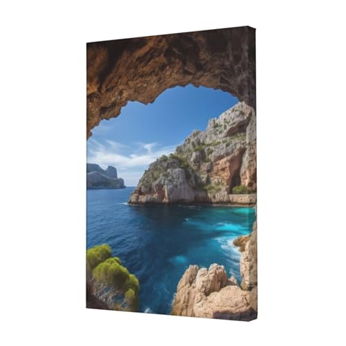LHBWCVN Leinwand-Kunst, Bogen auf Mallorca, Spanien, Poster, Wohnzimmer-Dekoration, Gemälde, dekorativer Wandbehang, Bilddruck, modernes Schlafzimmer, Malerei, Poster, Raumästhetik, 30,5 x 45,7 cm von LHBWCVN