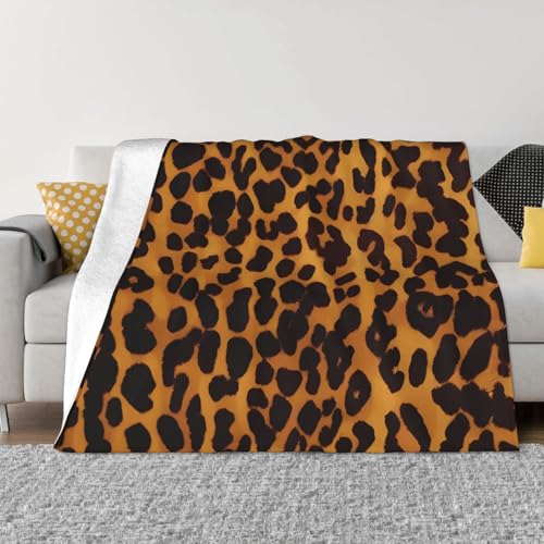 Coole Überwurfdecke mit Geparden-Leopardenmuster, leicht, superweich, gemütlich, warm, Mikrofleece-Decken, Heimdekoration für Couch, Sofa, Bett, Wohnzimmer, 101,6 x 76,2 cm Coole Überwurfdecke mit Geparden-Leopardenmuster, leicht, superweich, gemütlich, warm, Mikrofleece-Decken, Heimdekoration für Couch, Sofa, Bett, Wohnzimmer, 101,6 x 76,2 cm von LHDGBNV