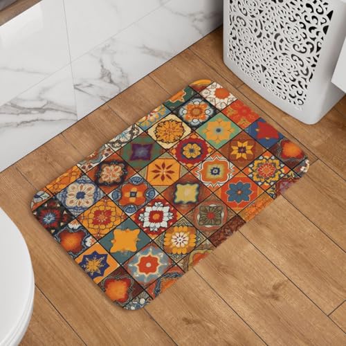 Group of Marokkanische geometrische Fußmatte, Willkommens-Fußmatte, rutschfest, saugfähig, Badteppich, weich, waschbar, Bodenmatte, moderner Teppich für stilvolle Küche, Schlafzimmer, Badezimmer Group of Marokkanische geometrische Fußmatte, Willkommens-Fußmatte, rutschfest, saugfähig, Badteppich, weich, waschbar, Bodenmatte, moderner Teppich für stilvolle Küche, Schlafzimmer, Badezimmer von LHDGBNV