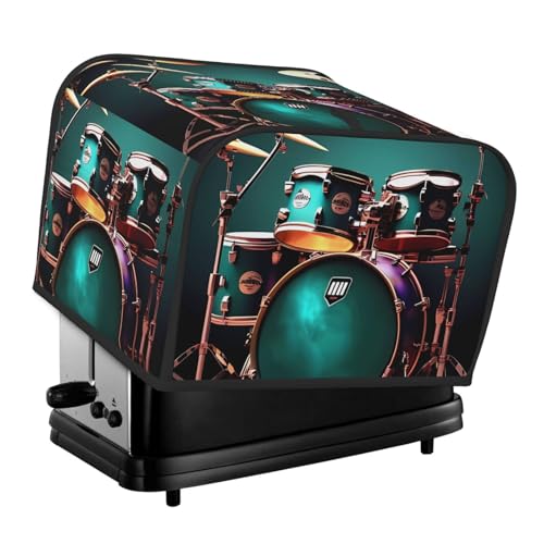 Toaster-Abdeckungen, 4 Scheiben, kühles Trommel-Set, Brot, Toaster, Ofen, staubdicht, waschbar, Küche, kleine Geräte, Backgeschirr, Schutz für Esszimmer, Zuhause, Tischdekoration, Geschenke Toaster-Abdeckungen, 4 Scheiben, kühles Trommel-Set, Brot, Toaster, Ofen, staubdicht, waschbar, Küche, kleine Geräte, Backgeschirr, Schutz für Esszimmer, Zuhause, Tischdekoration, Geschenke von LHDGBNV