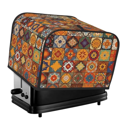Toaster-Abdeckungen, 4 Scheiben, marokkanisch, geometrisch, Brot, Toaster, Ofen, staubdicht, waschbar, Küche, kleine Geräte, Backgeschirr, Schutz für Esszimmer, Zuhause, Tischdekoration, Geschenke Toaster-Abdeckungen, 4 Scheiben, marokkanisch, geometrisch, Brot, Toaster, Ofen, staubdicht, waschbar, Küche, kleine Geräte, Backgeschirr, Schutz für Esszimmer, Zuhause, Tischdekoration, Geschenke von LHDGBNV