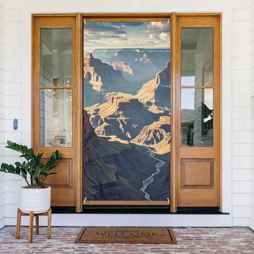 Willkommens-Türabdeckung, Dekoration, Türbanner 183 x 80 cm, Grand Canyon Arizona, Veranda, Banner, Schild, Fotohintergrund, saisonaler Haustür-Hängebanner für Urlaub, Party, Innen- und Außenbereich Willkommens-Türabdeckung, Dekoration, Türbanner 183 x 80 cm, Grand Canyon Arizona, Veranda, Banner, Schild, Fotohintergrund, saisonaler Haustür-Hängebanner für Urlaub, Party, Innen- und Außenbereich von LHDGBNV