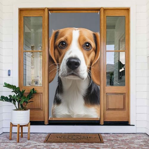 Willkommens-Türabdeckung, Dekoration, Türbanner 183 x 80 cm, niedliches Beagle-Banner, Schild, Fotohintergrund, saisonales Haustür-Banner zum Aufhängen, Banner für Urlaub, Party, Innen- und Willkommens-Türabdeckung, Dekoration, Türbanner 183 x 80 cm, niedliches Beagle-Banner, Schild, Fotohintergrund, saisonales Haustür-Banner zum Aufhängen, Banner für Urlaub, Party, Innen- und von LHDGBNV