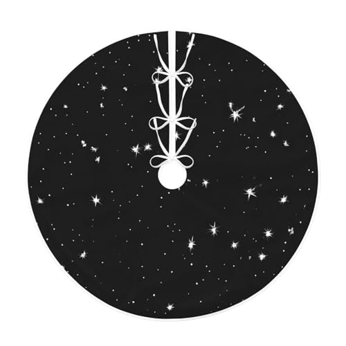 (Sternenwahrsagungs-Konstellation) 76,2 cm großer Weihnachtsbaum-Rock großer Weihnachtsbaum-Teppich runde Baummatte Urlaubsdekoration für Zuhause Büro von LHFIOHIRG