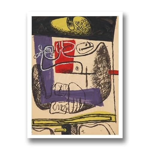 LHHJF LJHFA Le Corbusier Ausstellung Poster Le Corbusier Abstrakte Wandkunst Le Corbusier Leinwandmalerei und Drucke Nordic Home Decor Bild 40x60cm Ohne Rahmen LHHJF LJHFA Le Corbusier Ausstellung Poster Le Corbusier Abstrakte Wandkunst Le Corbusier Leinwandmalerei und Drucke Nordic Home Decor Bild 40x60cm Ohne Rahmen von LHHJF LJHFA