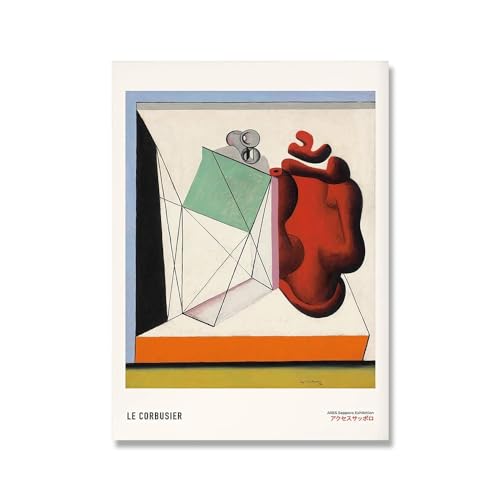 LHHJF LJHFA Le Corbusier Ausstellung Poster Le Corbusier Abstrakte Wandkunst Le Corbusier Leinwandmalerei und Drucke Nordic Home Decor Bild 40x60cm Ohne Rahmen LHHJF LJHFA Le Corbusier Ausstellung Poster Le Corbusier Abstrakte Wandkunst Le Corbusier Leinwandmalerei und Drucke Nordic Home Decor Bild 40x60cm Ohne Rahmen von LHHJF LJHFA