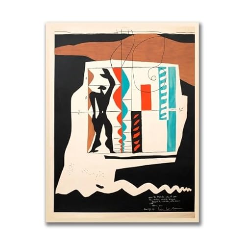 LHHJF LJHFA Le Corbusier Kubismus Retro Poster Le Corbusier Abstrakte Wandkunst Le Corbusier Leinwand Malerei Und Drucke Für Wohnkultur Bild 40x60cm Kein Rahmen LHHJF LJHFA Le Corbusier Kubismus Retro Poster Le Corbusier Abstrakte Wandkunst Le Corbusier Leinwand Malerei Und Drucke Für Wohnkultur Bild 40x60cm Kein Rahmen von LHHJF LJHFA