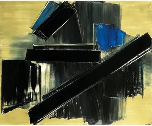 LHHJF LJHFA Pierre Soulages Minimalistische Poster Schwarz Ideal Linie Wandkunst Pierre Soulages Leinwand Malerei Und Drucke Wohnkultur Bild 40x60cm Kein Rahmen LHHJF LJHFA Pierre Soulages Minimalistische Poster Schwarz Ideal Linie Wandkunst Pierre Soulages Leinwand Malerei Und Drucke Wohnkultur Bild 40x60cm Kein Rahmen von LHHJF LJHFA
