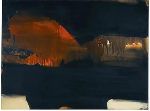 LHHJF LJHFA Pierre Soulages Minimalistische Poster Schwarz Ideal Linie Wandkunst Pierre Soulages Leinwand Malerei Und Drucke Wohnkultur Bild 40x60cm Kein Rahmen LHHJF LJHFA Pierre Soulages Minimalistische Poster Schwarz Ideal Linie Wandkunst Pierre Soulages Leinwand Malerei Und Drucke Wohnkultur Bild 40x60cm Kein Rahmen von LHHJF LJHFA