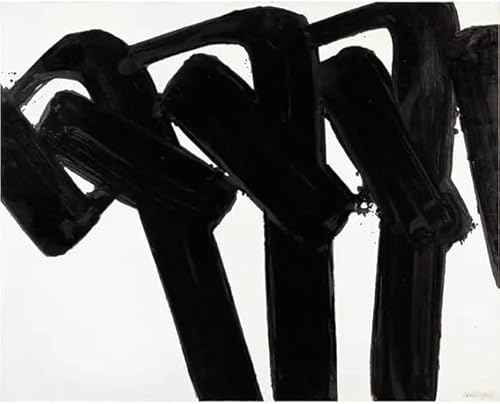 LHHJF LJHFA Pierre Soulages Minimalistische Poster Schwarz Ideal Linie Wandkunst Pierre Soulages Leinwand Malerei Und Drucke Wohnkultur Bild 40x60cm Kein Rahmen LHHJF LJHFA Pierre Soulages Minimalistische Poster Schwarz Ideal Linie Wandkunst Pierre Soulages Leinwand Malerei Und Drucke Wohnkultur Bild 40x60cm Kein Rahmen von LHHJF LJHFA