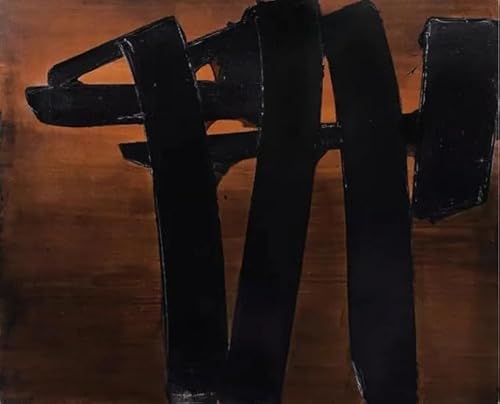 LHHJF LJHFA Pierre Soulages Minimalistische Poster Schwarz Ideal Linie Wandkunst Pierre Soulages Leinwand Malerei Und Drucke Wohnkultur Bild 40x60cm Kein Rahmen LHHJF LJHFA Pierre Soulages Minimalistische Poster Schwarz Ideal Linie Wandkunst Pierre Soulages Leinwand Malerei Und Drucke Wohnkultur Bild 40x60cm Kein Rahmen von LHHJF LJHFA