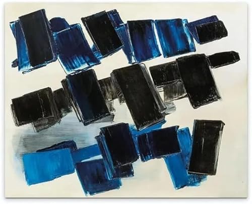 LHHJF LJHFA Pierre Soulages Minimalistische Posterlinie Schwarze Wandkunst Pierre Soulages Leinwandmalerei Und Drucke Nordisches Wohnkulturbild 40x60cm Kein Rahmen LHHJF LJHFA Pierre Soulages Minimalistische Posterlinie Schwarze Wandkunst Pierre Soulages Leinwandmalerei Und Drucke Nordisches Wohnkulturbild 40x60cm Kein Rahmen von LHHJF LJHFA