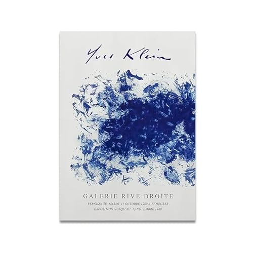 LHHJF LJHFA Yves Klein Poster Blau Geometrie Block Wandkunst Yves Klein Leinwand Malerei Und Drucke Nordic Home Wohnzimmer Dekor Bilder 50x70cm Kein Rahmen LHHJF LJHFA Yves Klein Poster Blau Geometrie Block Wandkunst Yves Klein Leinwand Malerei Und Drucke Nordic Home Wohnzimmer Dekor Bilder 50x70cm Kein Rahmen von LHHJF LJHFA