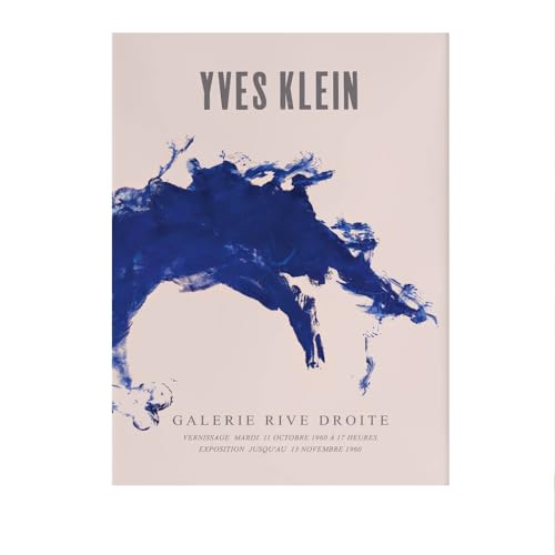 LHHJF LJHFA Yves Klein Poster Einfache Abstrakte Blaue Wandkunst Yves Klein Leinwand Malerei Und Drucke Nordic Home Wohnzimmer Dekor Bilder 50x70cm Kein Rahmen LHHJF LJHFA Yves Klein Poster Einfache Abstrakte Blaue Wandkunst Yves Klein Leinwand Malerei Und Drucke Nordic Home Wohnzimmer Dekor Bilder 50x70cm Kein Rahmen von LHHJF LJHFA