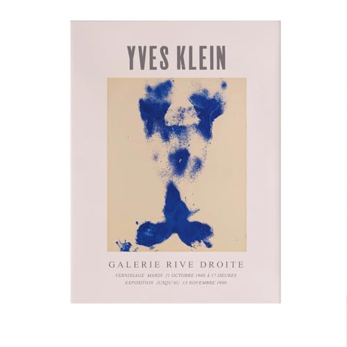 LHHJF LJHFA Yves Klein Poster Einfache Abstrakte Blaue Wandkunst Yves Klein Leinwand Malerei Und Drucke Nordic Home Wohnzimmer Dekor Bilder 50x70cm Kein Rahmen LHHJF LJHFA Yves Klein Poster Einfache Abstrakte Blaue Wandkunst Yves Klein Leinwand Malerei Und Drucke Nordic Home Wohnzimmer Dekor Bilder 50x70cm Kein Rahmen von LHHJF LJHFA