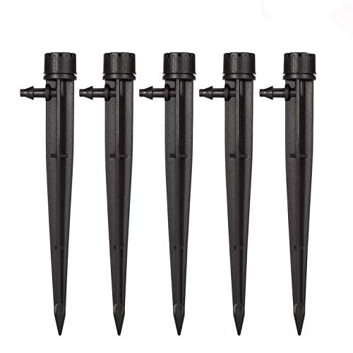 LHKJ 50 Stück Tropfbewässerung,Bewässerung Dripper Einstellbares Garten Bewässerungs System von LHKJ