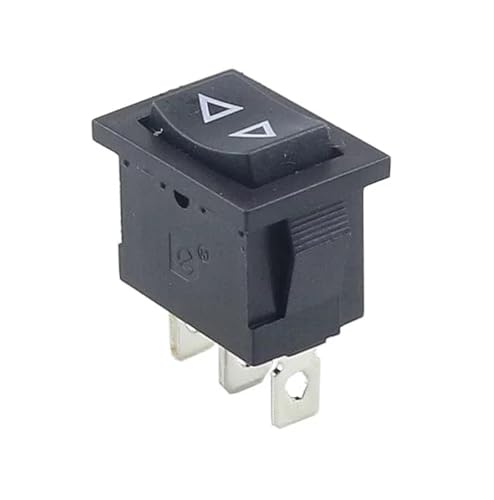 220V Schalter Ein Aus Licht Abdeckung Rocker Power Mechanische Elektrische Led Batterie Mini Interruptor Micro Switche Swich Interuptor 10Pcs(Arrow Self Reset) von LHKQHRDL