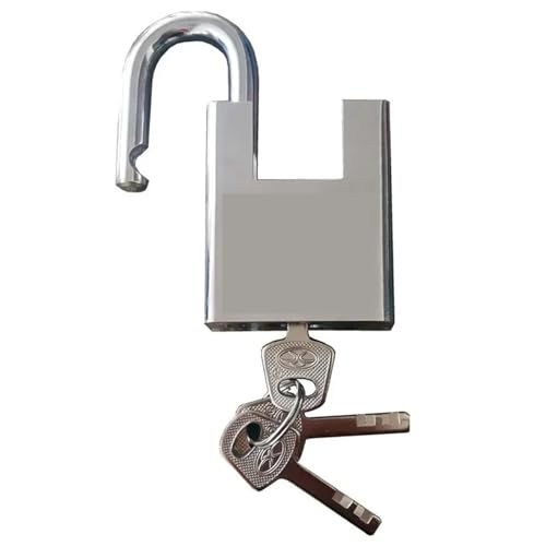 30/40/60MM Edelstahl Heavy Duty Key Lock Sicherheit Vorhängeschloss Outdoor Gym Sicher Türschloss Werkzeug Vorhängeschlösser 1Pcs(60CM) von LHKQHRDL