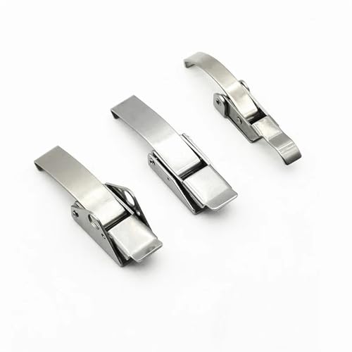 304 Edelstahl Vorhängeschloss Riegel Schrank Türschloss Leuchte Toolbox Latch Lock Sk503-4-5 1Pcs(SK504 201 steel) von LHKQHRDL