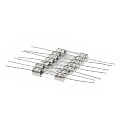 5 * 20mm Axial Glas Sicherung Flink 250V Mit Anschlusskabel 5 * 20 F 0,5A-15A Die Sicherung Rohr 10Pcs(10pcs F2A) von LHKQHRDL