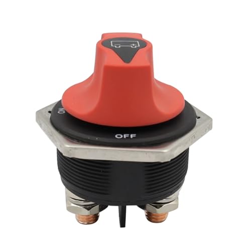 50 100 200 300 A Batterie-Rennschalter, 12 V, Trennschalter, Trennschalter, für Wohnmobil, Motorrad, LKW, Boot, 1 Stück (300 A) von LHKQHRDL