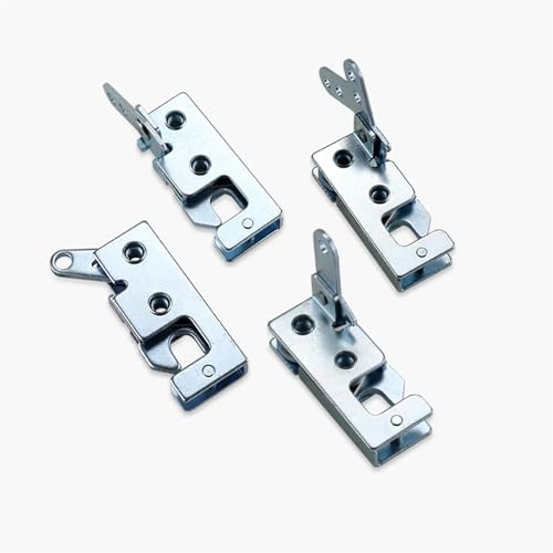 DK618 Verdickte Schnallen, Eisenschnallen for mechanische Geräte, Werkzeugkasten-Schnallen, verzinkte Eisenschnallen, 1 Stück(DK618-8 Right) von LHKQHRDL