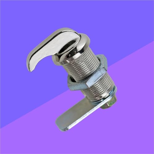 Elektrischer Schranktür-Verteilerkasten-Nockenverschluss for Industrietüren, Schränke und Metallschränke, 1 Stück(XG091-013-Black) von LHKQHRDL