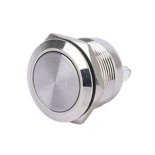 IP67 22mm Edelstahl Metall Schraube Löten Elektrische Aufzug Teile Push-Start-Taste 10Pcs von LHKQHRDL