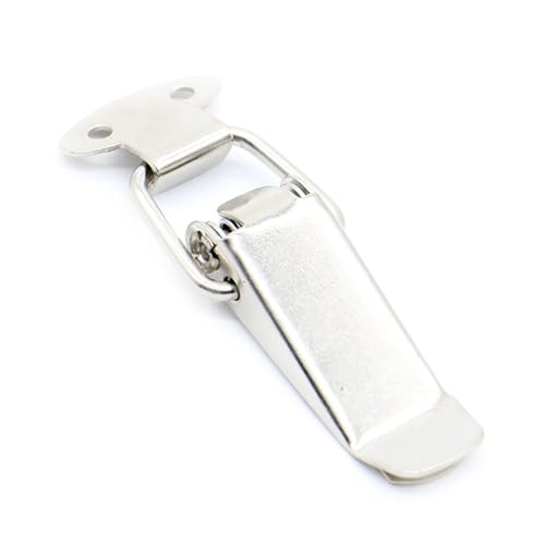 J105 Schrankkastenschlösser Federbelasteter Riegelverschluss Toggle 27 * 63mm Eisenschließbügel for Schiebetür Fenster Möbelbeschläge 1St J105 Schrankkastenschlösser Federbelasteter Riegelverschluss Toggle 27 * 63mm Eisenschließbügel for Schiebetür Fenster Möbelbeschläge 1St von LHKQHRDL