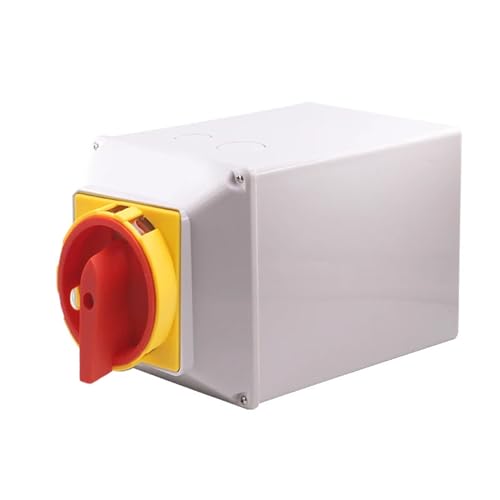 LW26GS-125/4M Vorhängeschloss mit Box IP65 Vierdraht Zwei Positionen Doppelstromversorgung Motor Drehnockenschalter YMW26-125A 1St(Customize) von LHKQHRDL