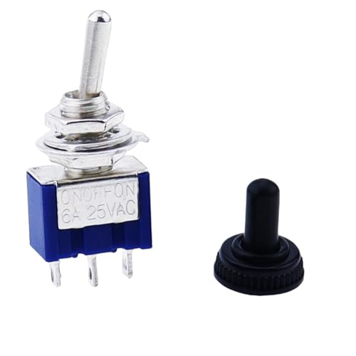 MTS-102 103 MTS-202 203 Kippschalter 6A 125VAC Ein Ein SPDT 6mm Minischalter Ein Aus Ein Kappe 5 Stück 10 Stück(MTS-103,WITHOUT CAP_5PCS) von LHKQHRDL