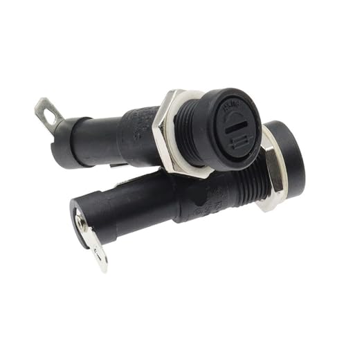 R3-9 Panel Mount Chassis Sicherung Halter 15A 250V 6 * 30 Halter Sicherungen 5Pcs(25A) von LHKQHRDL