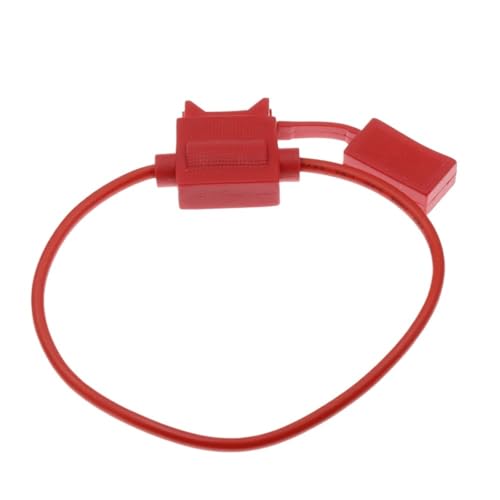 Roter 14AWG Flachsicherungshalter Standard-Sicherungseinsatz 1 Stück ﻿ ﻿(35A) von LHKQHRDL