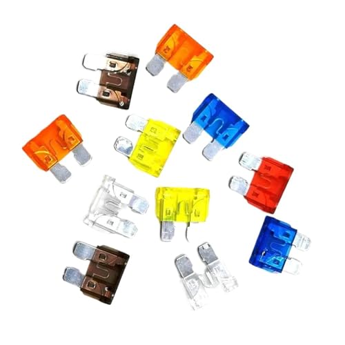 Sicherungen Mini Kleine Mittlere Autosicherung 3A-40A Amp Clip Sicherungssatz 10St(15A,Small) von LHKQHRDL