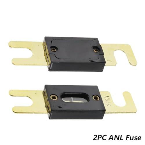 Sicherungshalter Anschraubsicherung Kfz-Sicherungshalter Schmelzsicherung mit Sicherung 30A-250A 2PC ANL-Sicherung 2Pcs ANL-Sicherung(30A) von LHKQHRDL