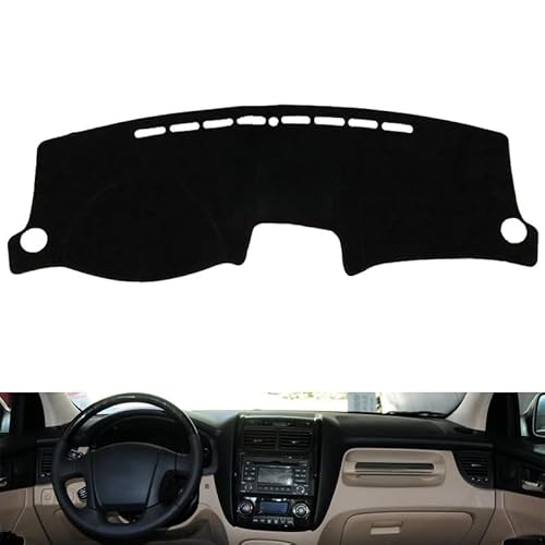 LHMM Auto Armaturenbrett Abdeckung Matte für Kia Sportage 2005-2010 JE KM, Sonnenschutz Pad Instrumententafel Teppiche Zubehör mit Rutschfesten Silikonschicht LHMM Auto Armaturenbrett Abdeckung Matte für Kia Sportage 2005-2010 JE KM, Sonnenschutz Pad Instrumententafel Teppiche Zubehör mit Rutschfesten Silikonschicht von LHMM