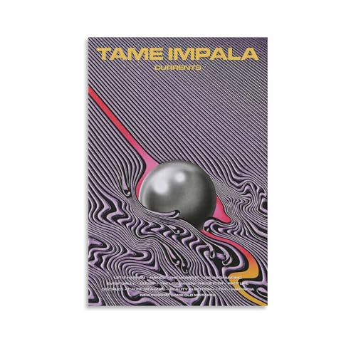Tame Poster, Impala-Album, Strömungen, Poster, Leinwand, Wandkunst, Dekor, Gemälde für Zuhause, Wohnzimmer, Schlafzimmer, 30 x 45 cm, ungerahmter Stil Tame Poster, Impala-Album, Strömungen, Poster, Leinwand, Wandkunst, Dekor, Gemälde für Zuhause, Wohnzimmer, Schlafzimmer, 30 x 45 cm, ungerahmter Stil von LHOEQD