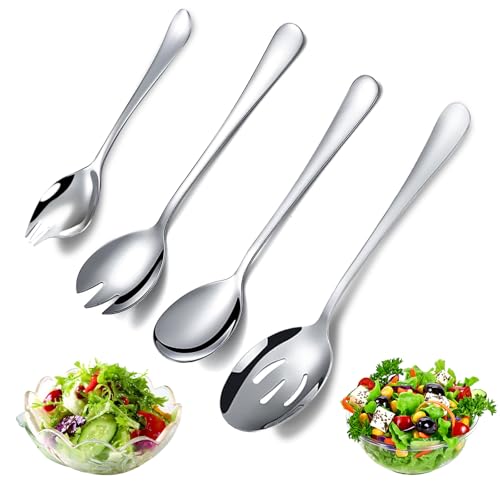 LHOEST Salatbesteck Edelstahl 20 cm 15 cm 4 Stück Servierlöffel Edelstahl Salat Besteck Set Servierlöffel Salat Besteck Lang Salatbesteck edelstahl Groß Klein Salatgabel Salatlöffel Erwachsene Kinder LHOEST Salatbesteck Edelstahl 20 cm 15 cm 4 Stück Servierlöffel Edelstahl Salat Besteck Set Servierlöffel Salat Besteck Lang Salatbesteck edelstahl Groß Klein Salatgabel Salatlöffel Erwachsene Kinder von LHOEST