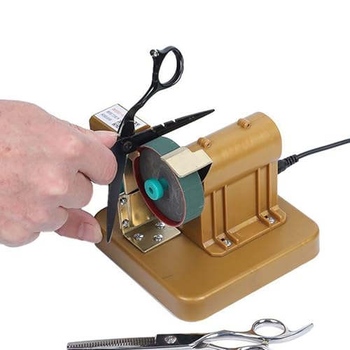 LHQYA Scherenschleifer, Mini-Scherenschleifer, Leerlaufdrehzahl: 9600 U/min/Sandmusterdurchmesser: 60 X 16 Mm/Schleifwinkel: 35–42°/Kantenfläche: 2,1–3,2 Mm, Verwendet In Friseurläden/Schneidereien LHQYA Scherenschleifer, Mini-Scherenschleifer, Leerlaufdrehzahl: 9600 U/min/Sandmusterdurchmesser: 60 X 16 Mm/Schleifwinkel: 35–42°/Kantenfläche: 2,1–3,2 Mm, Verwendet In Friseurläden/Schneidereien von LHQYA